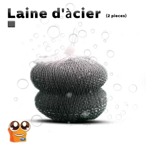 Laine d'acier