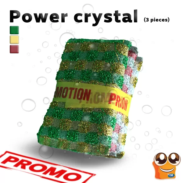 Power crystal 3pcs