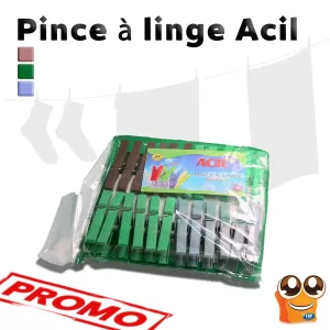 pince a linge multi couleur